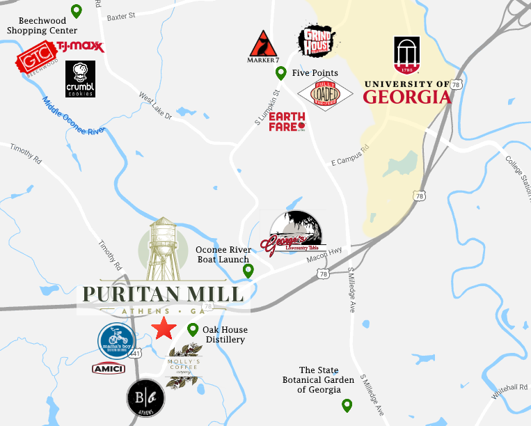 Puritan Mill FINAL AREA MAP- RED STAR